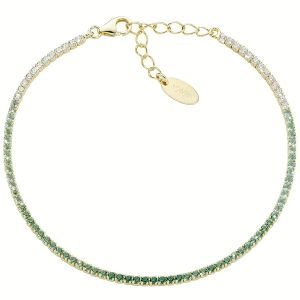 Bracciale Amen TENNIS MANIA in Argento Zircone BT1DEGVE17 - BT1DEGVE17